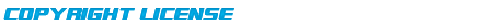 Copyright license